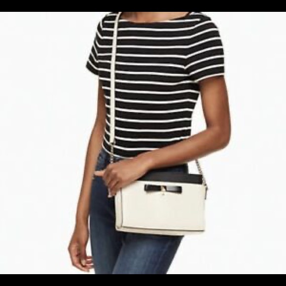 KATE SPADE Anjelica Hancock Park crossbody chain bag - Picture 1 of 14